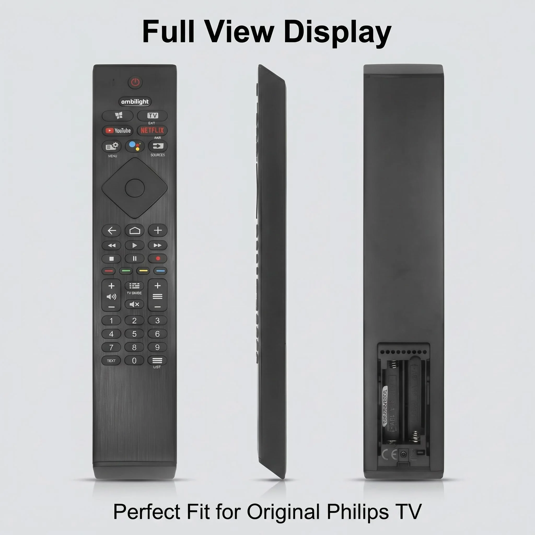 Pilot głosowy FAZV do telewizorów Philips 43PUS8506 58PUS8506 8500 8506 PUS85 Series 4K UHD LED Android TV — zdjęcie produktu 4