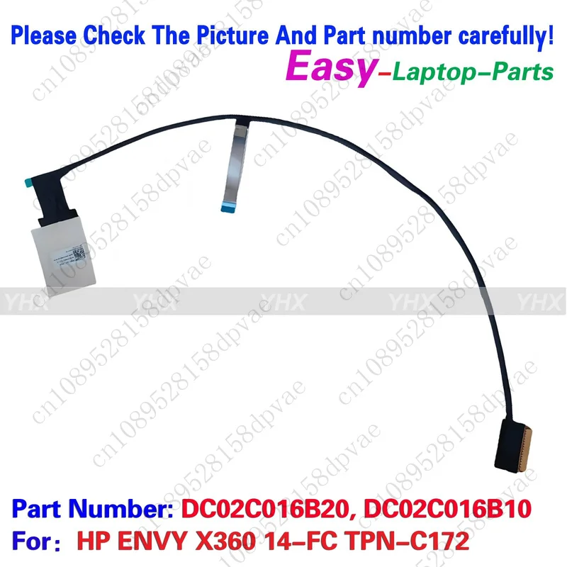 

GYX новый для HP ENVY X360 14-FC TPN-C172 ЖК-кабель KPM42 EDP FHD 30P DC02C016B20.