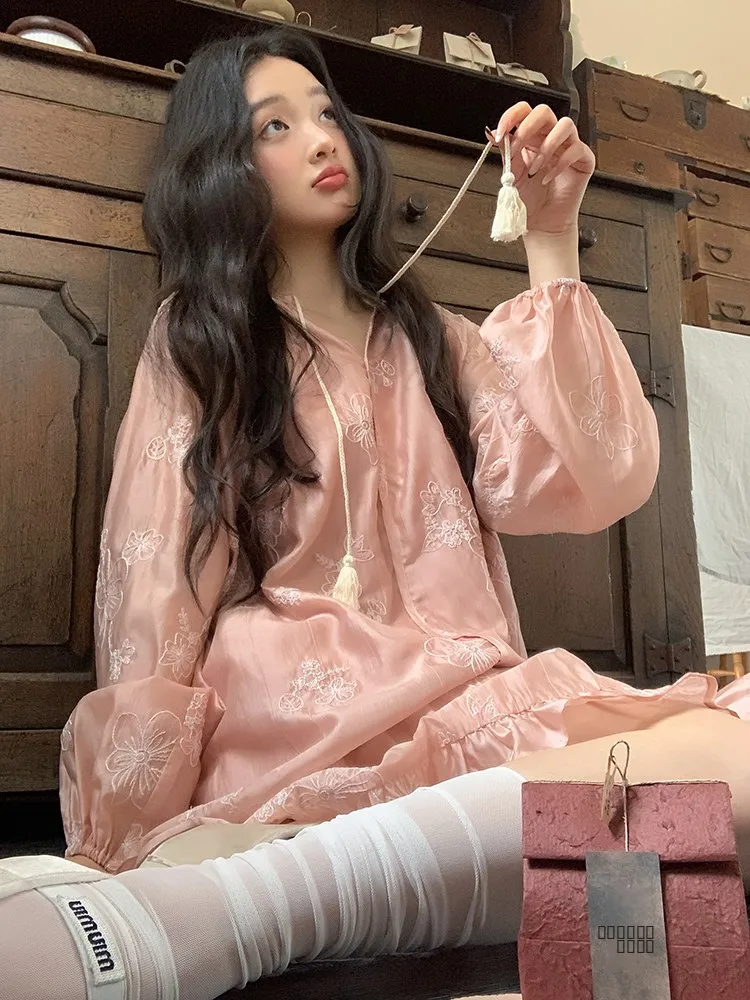 

Resin Glow irt And ort Skirt Set New Chinese Sle Women's Faion Two-Piece Suit Spring Advanced Feelings