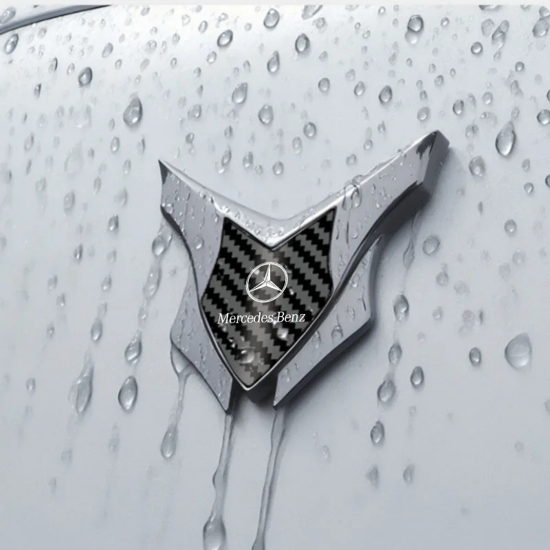 

Car Sticker Shield Styling Emblems Logo Body Decals For Mercedes Benz A B C E S Class CLA CLS SLK GLA GLC GLB GLK AMG W204 W205