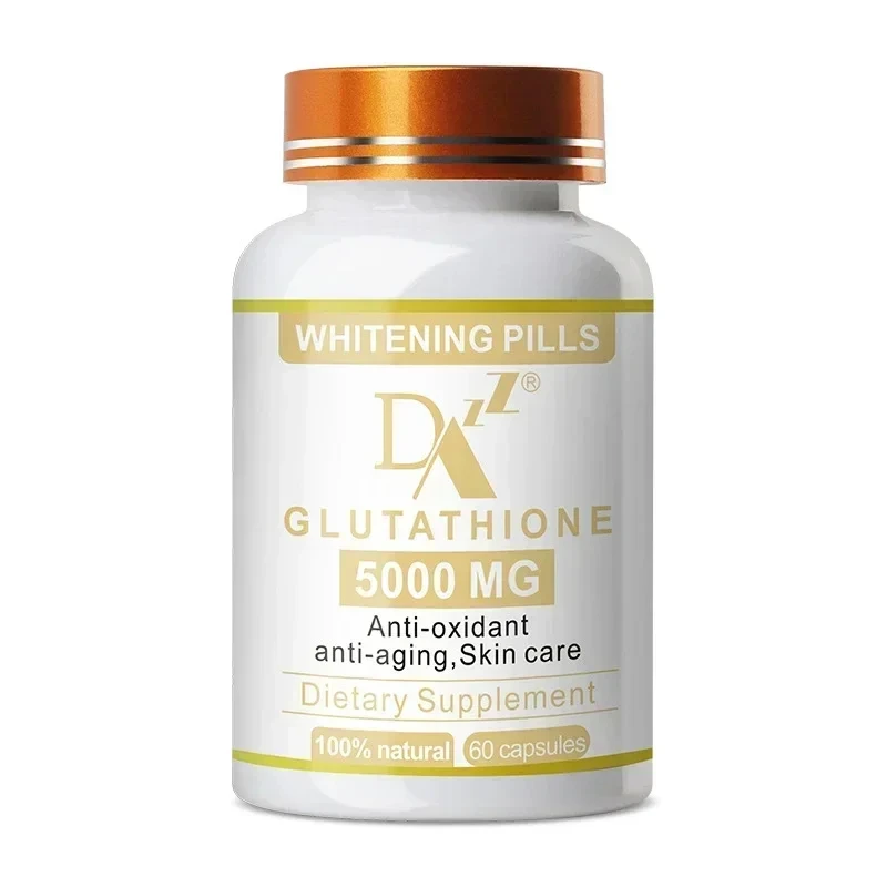 

1 bottle of glutathione capsules to brighten skin tone promote growth improve immune health food