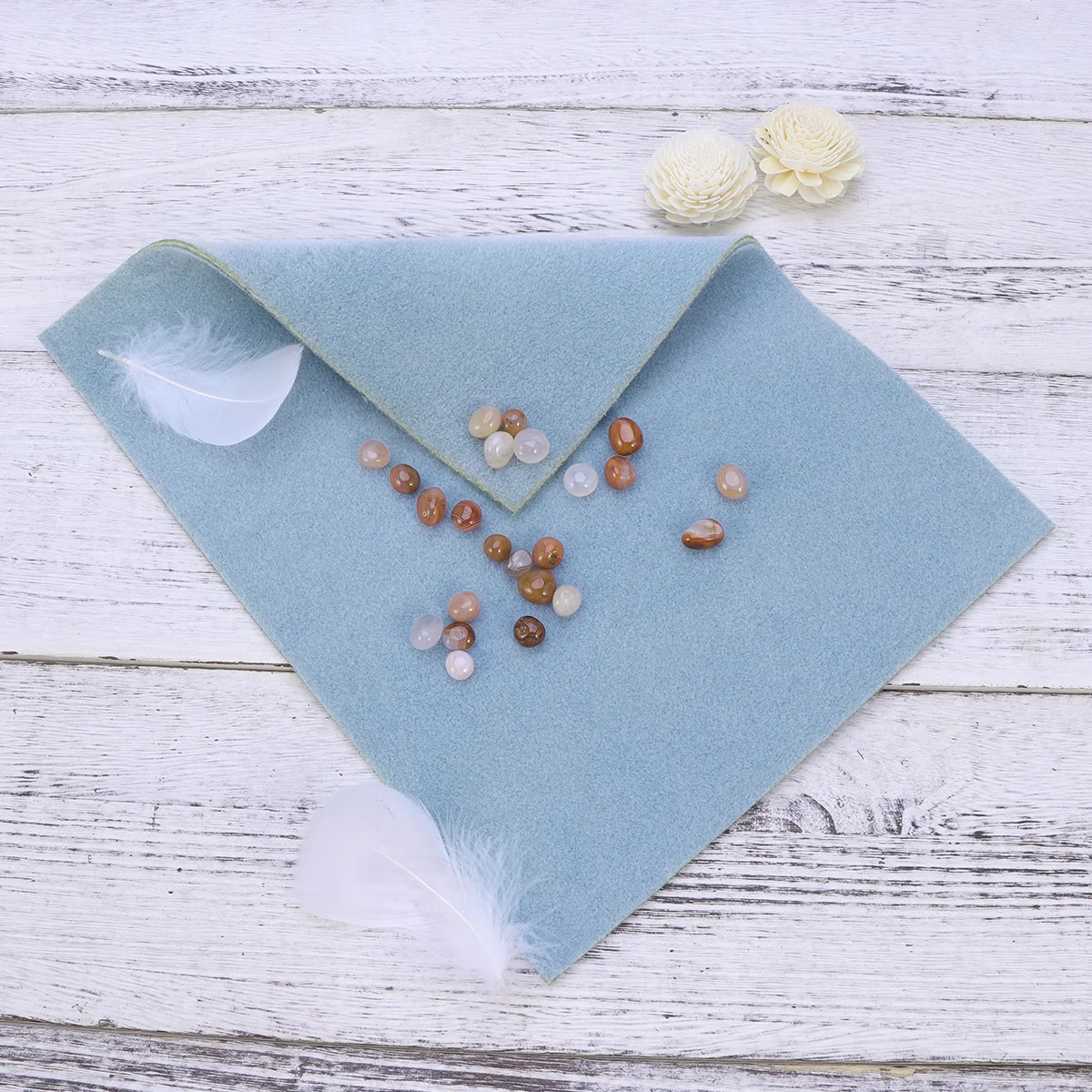 2 قطعة 30X23 سنتيمتر مجوهرات الديكور حصيرة عدم الانزلاق قابل للغسل على الوجهين يتدفقون رغوة الوسادة لتنظيم حبة Diy بها بنفسك الحرفية صنع أداة