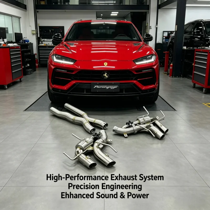 

Valvetronic Exhaust Catback for Ferrari Purosangue FUV 6.5V12 2022-2025 Stainless Steel Muffler Car Exhaust Pipes Sound Upgrade