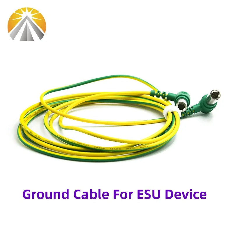 Ground Earth Wire Cable ECG Cable For High Frequency Electrotome ESU Medical Device Potential Equalization Socket Grouding Cable