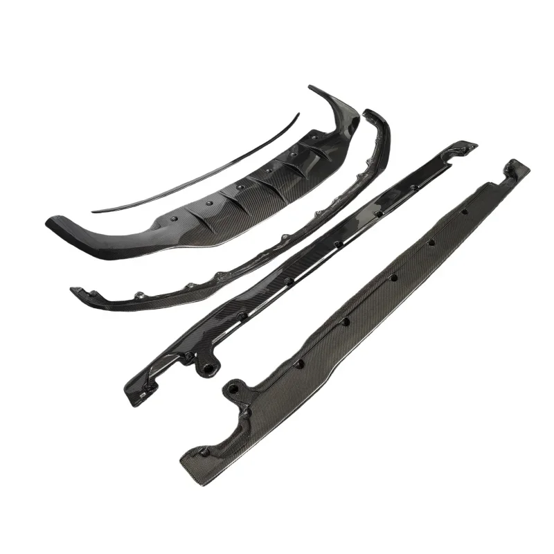 

Suitable for 2018 Bentley Continental GT W12 modified car accessories, carbon fiber front bumper lip, rear diffuser side skirt