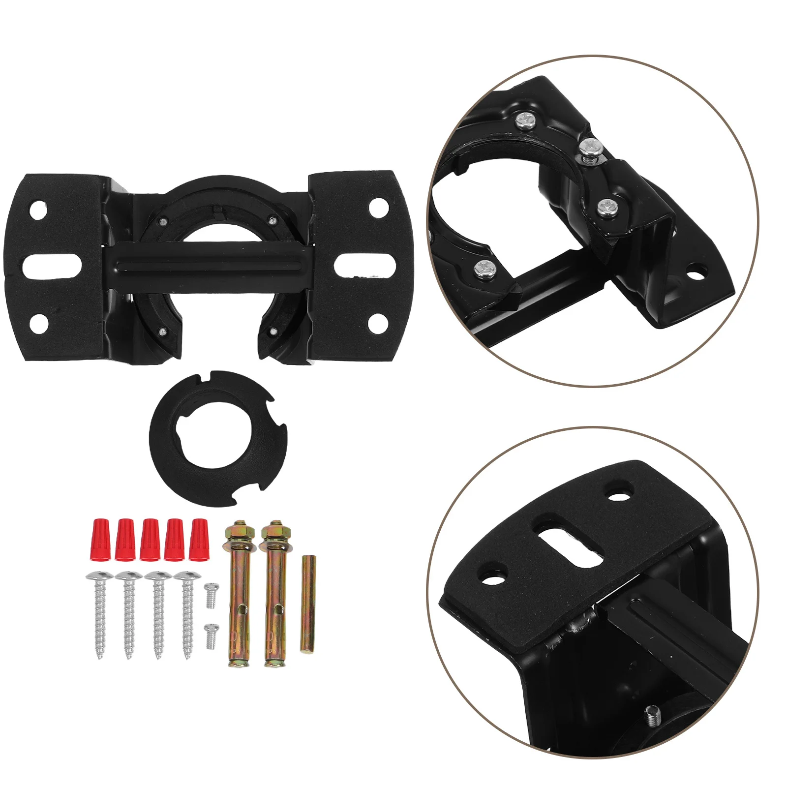 

1 Set Ceiling Fan Mounting Bracket Metal Support For Sloped Cathedral Ceilings Indoor Outdoor Use Ceiling Fan Installation Kit