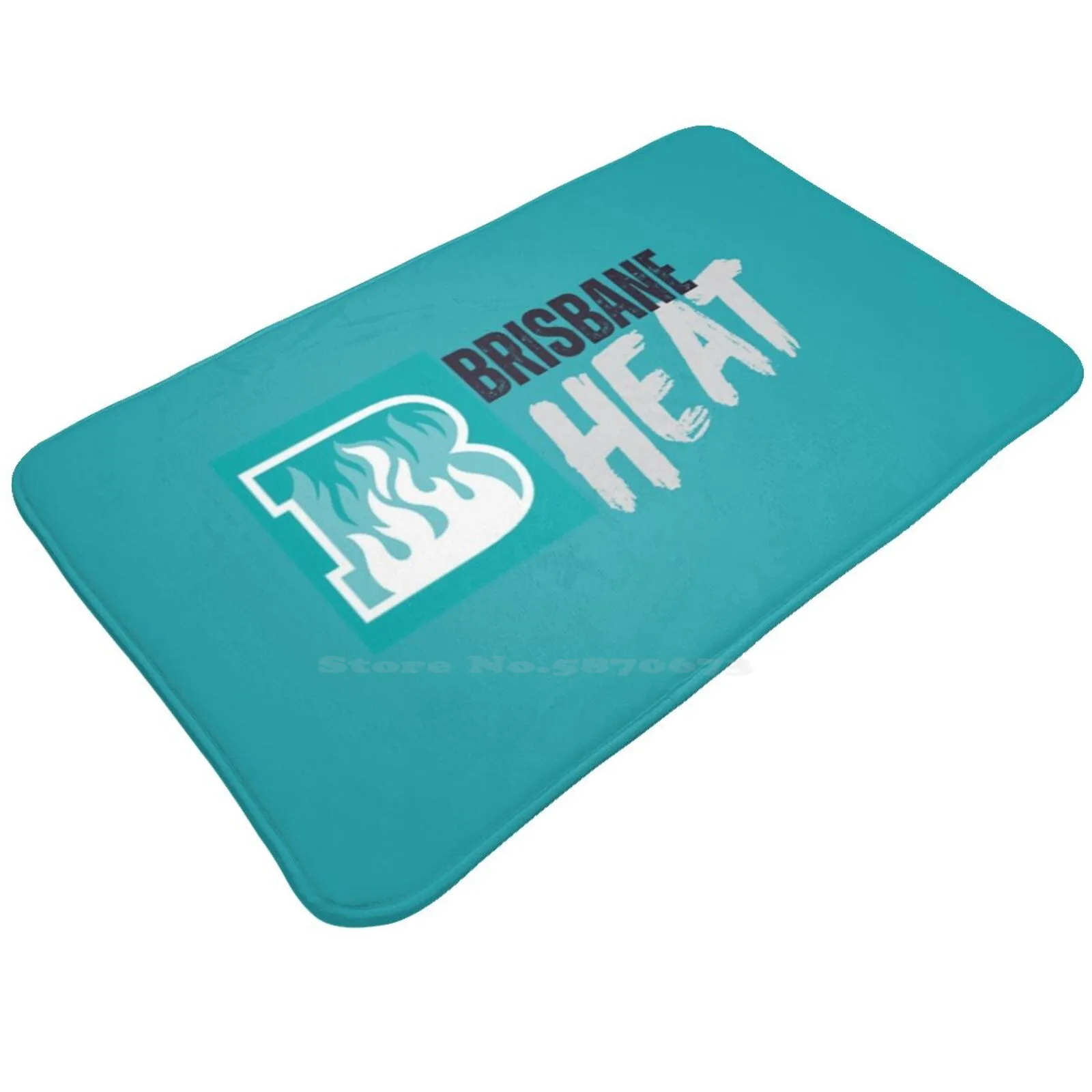 Brisbane Heat Cricket Soft Cushion Car Home Carpet Door Mat Brisbane Heat Cricket Bbl Big Bash