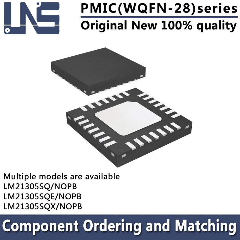 1pcs LM21305SQ/NOPB LM21305SQE/NOPB LM21305SQX/NOPB BQ25792RQMR -WQFN-28 5x5 REG BUCK ADJ 5A PMIC