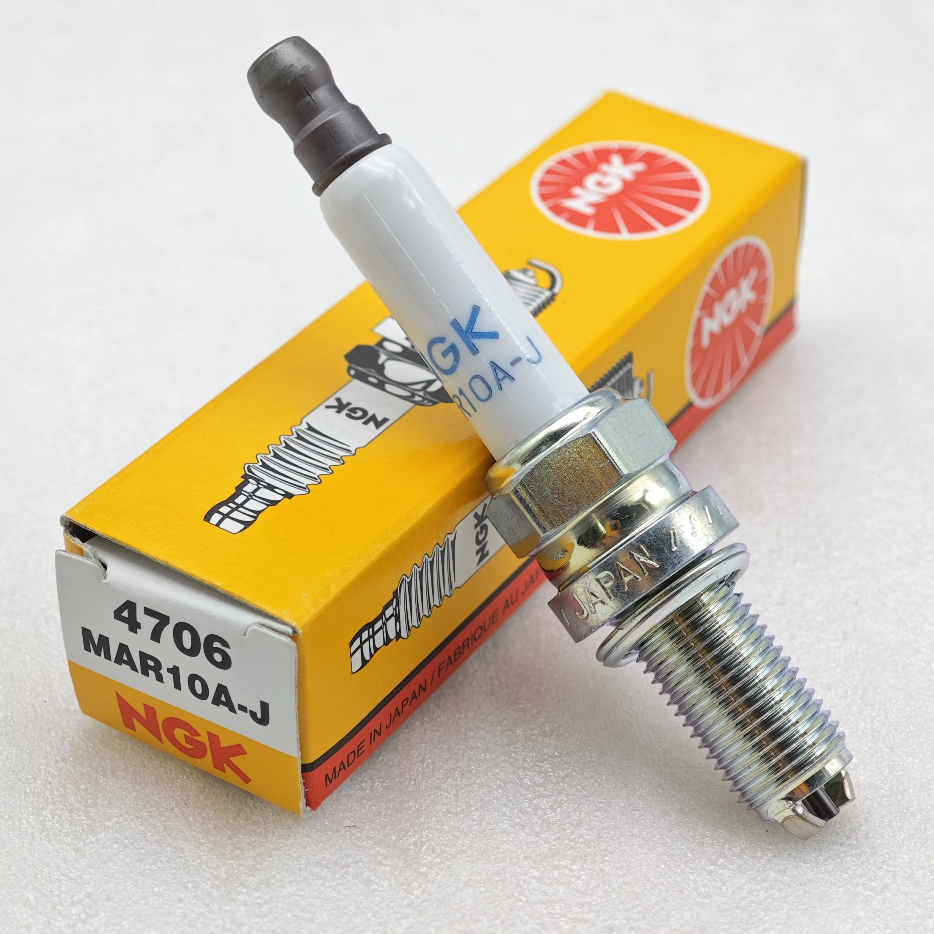 

1pcs Original NGK Spark Plug MAR10A-J 4706 Applicable to DUCATI 1098,1198,848, DIAVEL, XDIAVEL, MONSTER, MULTISTRADA 1200 S etc