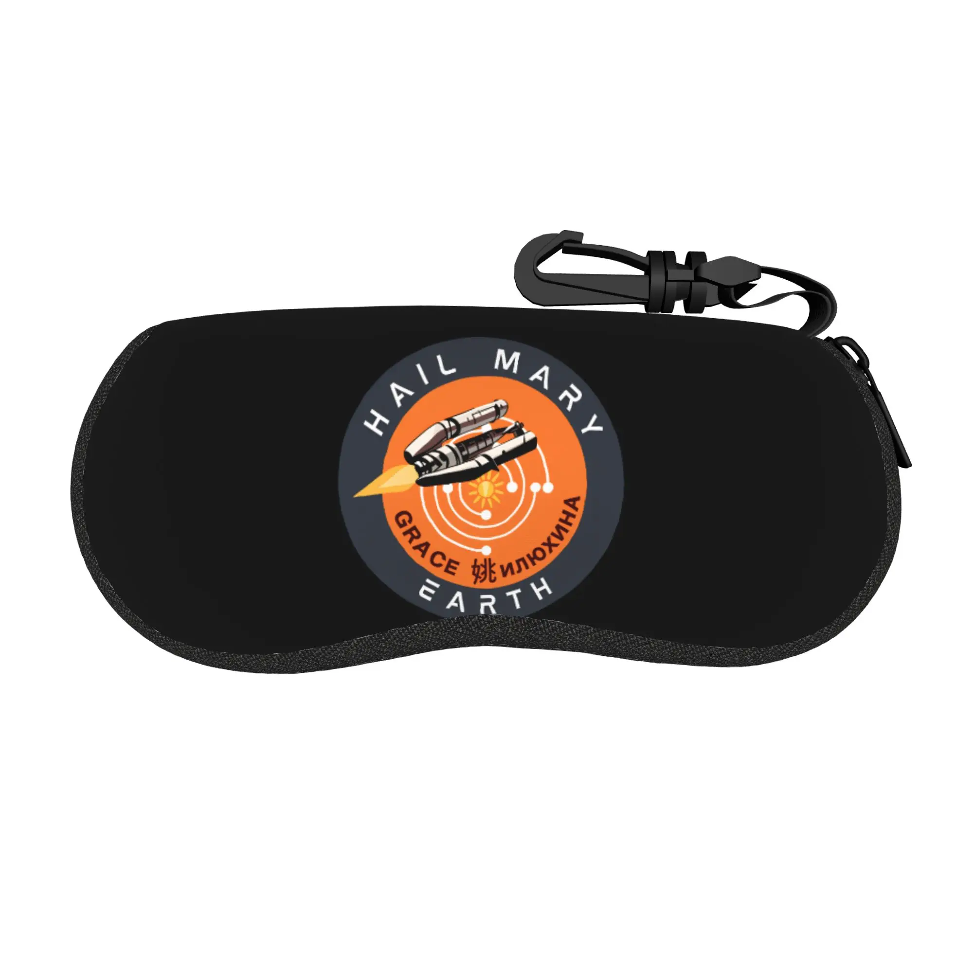 Project Hail Mary Space Mission Glasses Case  Sunglasses Pouch Outdoor Classic Eyewear Organizer Print Men Eyeglass Cases Cover