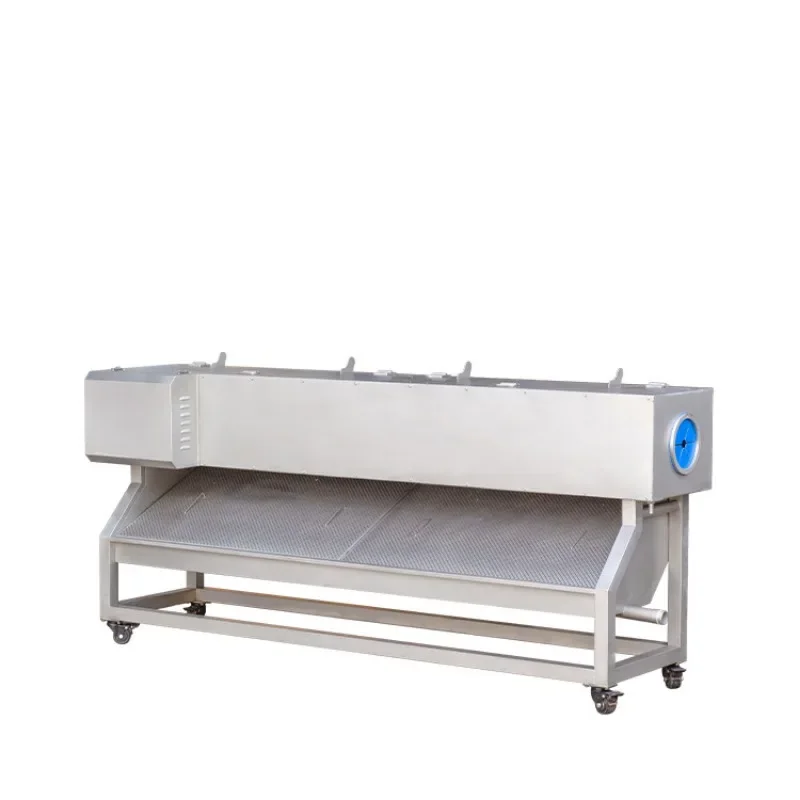 Stainless steel large, white radish automatic peeling machine, imitation manual continuous peeling machine