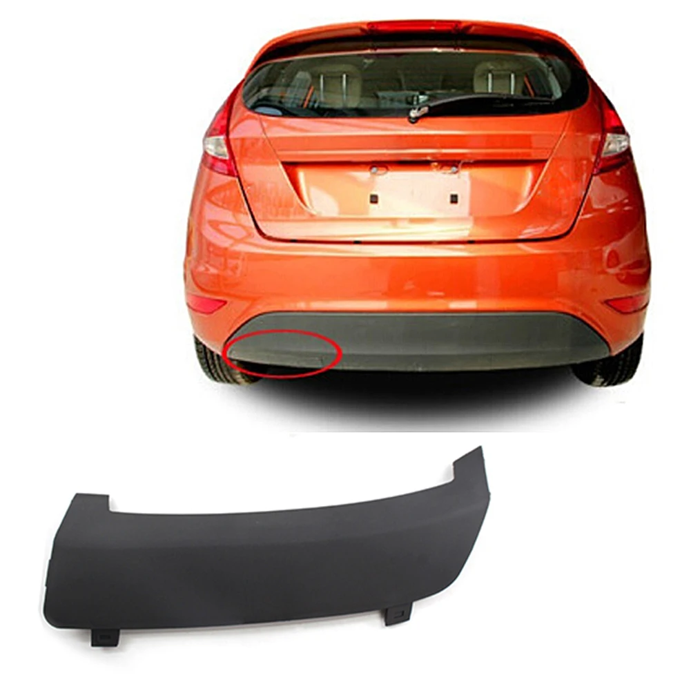 

1pc 1531833 /8A61-17K922-AB5ZCT Rear Bumper Tow Towing Eye Hook Cover Cap For Ford Fiesta MK7 2008-2016