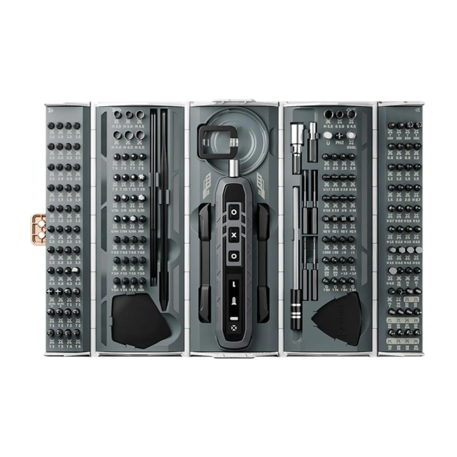 Electric Screwdriver Kit Power Screwdriver Kit Repair Tool Cordless, 3 Torque Settings, 180 in 1 Screwdriver Set for Computer