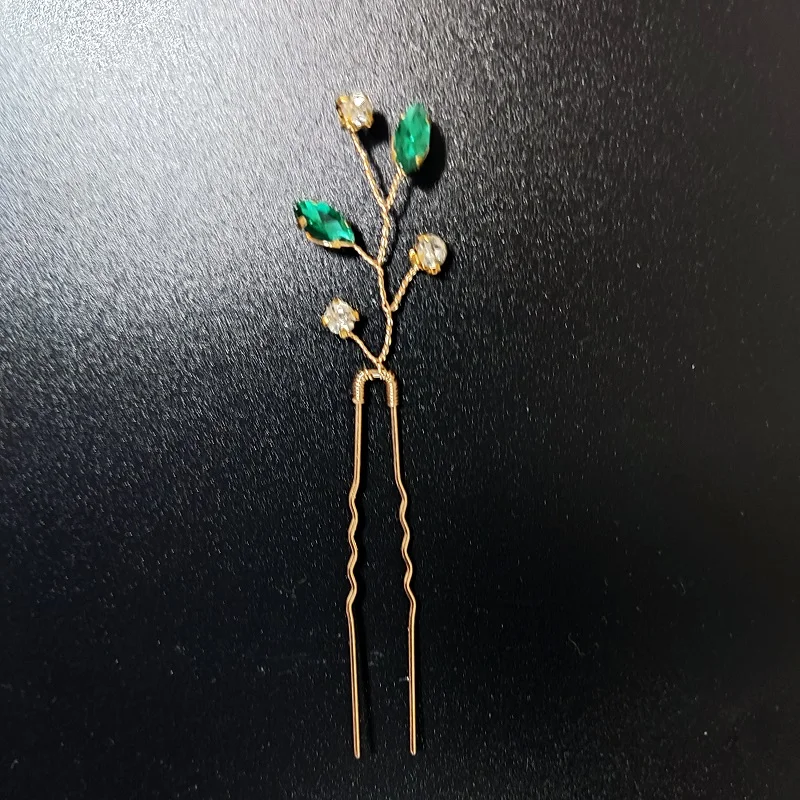 Green Color Bridal …