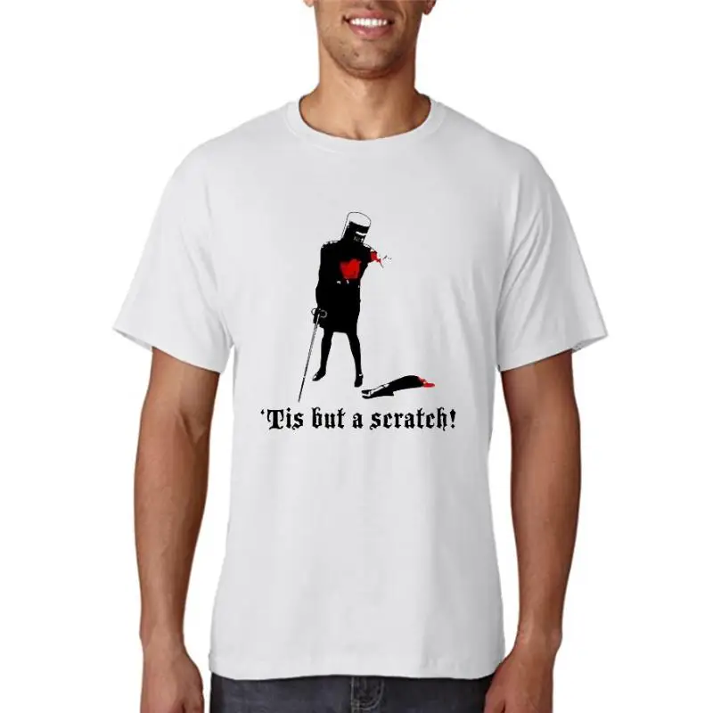 Title: Tis but a Scratch -  T-Shirt-Funny Humorous Novelty Shirt- Monty Python(1)