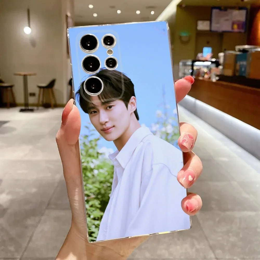 Woo seok B-byeon Phone Case For Samsung Galaxy A71,70,52,51,40,31,A50,30S,21S,Note20ultra Transparent Cover