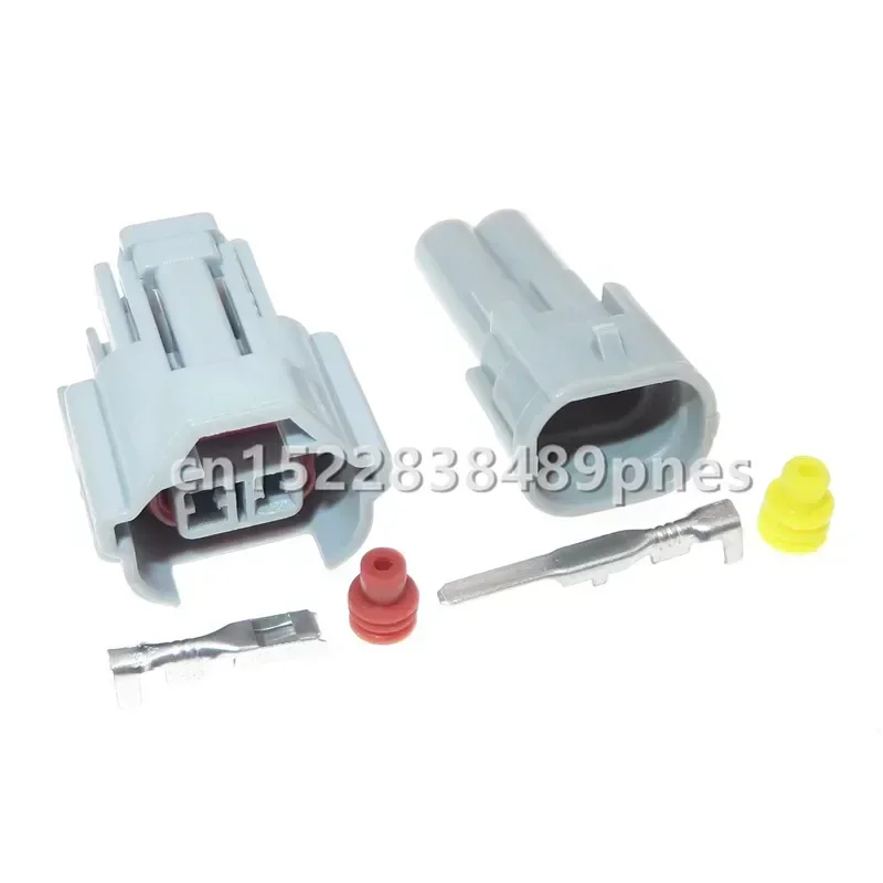 2 Pole 6189-0060 Nippon Denso Waterproof Male And Female Connector Top Slot Fuel Injector Auto Wiring Harness Socket