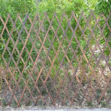 mesh Trellis Wood garden edge garden fence fencing for garden border  decoration fenc plant stakes wood crafts pot fence
