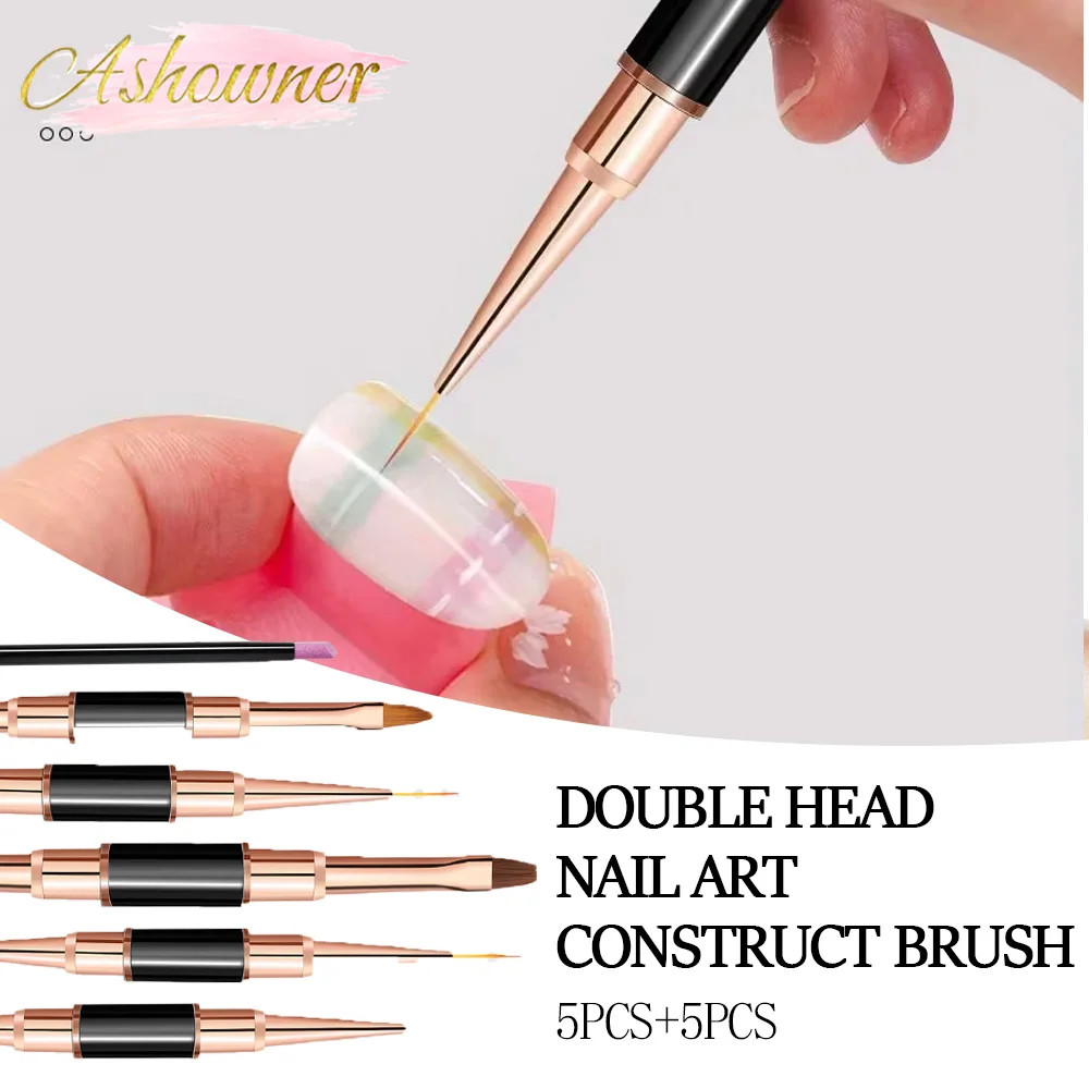 

Light Therapy Pen, Nail Brush, Japan Special Double-ended Shaping Architectural Pen, Dual-purpose Drawing Line, Coloring Halo