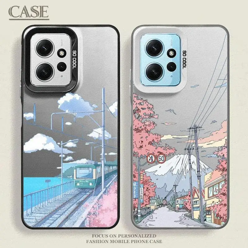 Landscape Scenery Case For Xiaoimi Poco X3 NFC X5 5G C50 C51 F4 F3 GT 11 12T 13T Pro Funda Back Phone Cover