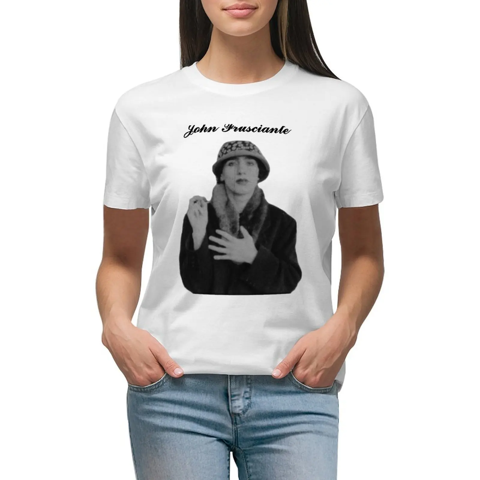 

John Frusciante Niandra Lades T-shirt Female clothing Blouse Top Women