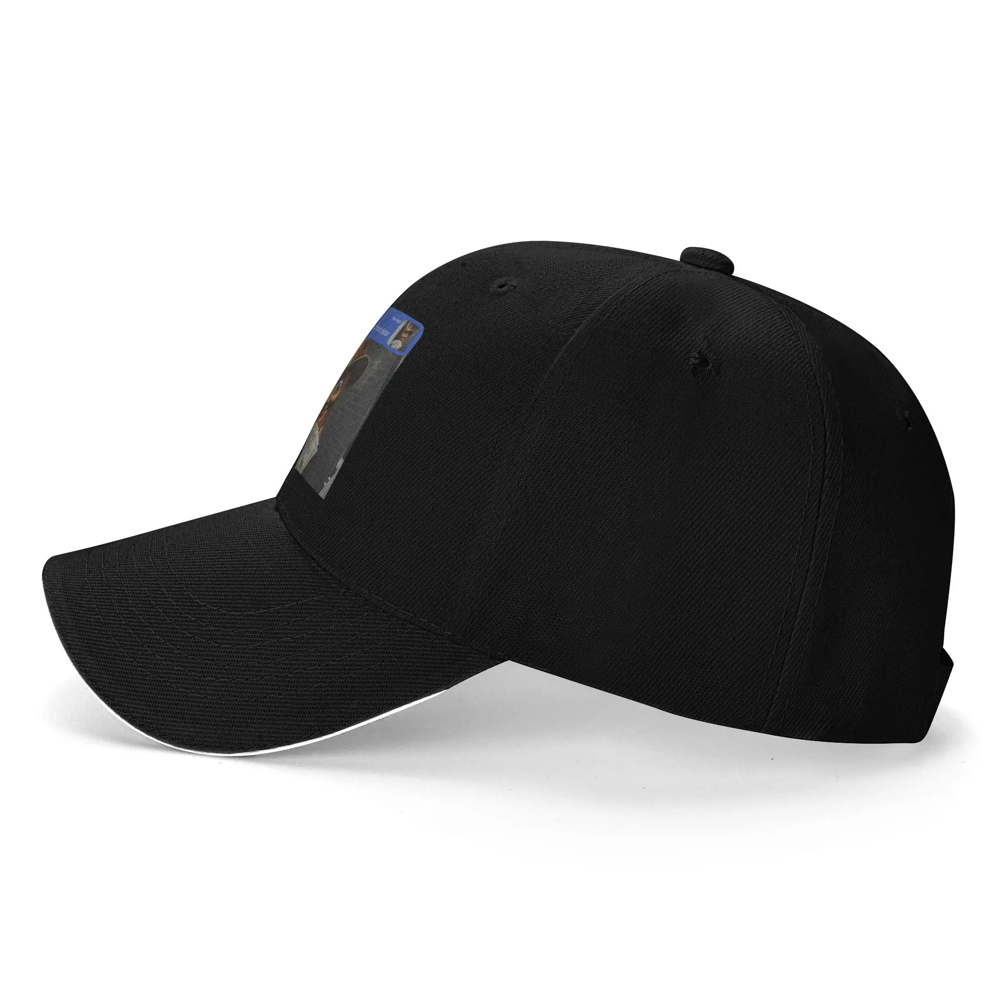 Tung Sahur Cowboy Motion at Your Front Door Meme Brainrot Sun Baseball Cap Summer Retro Hip Hop Hats Outdoor Baseball Caps
