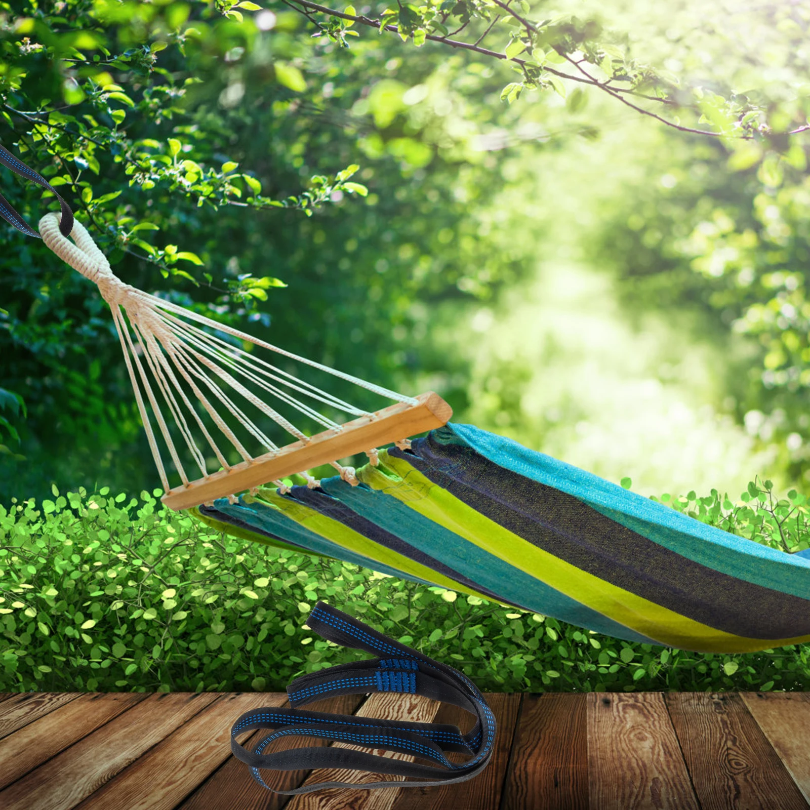 

Professional Hammock Rope Durable Polyester Tree Strap Camping Accessories Swing Branch Heavy Duty Straps Outdoor Travel