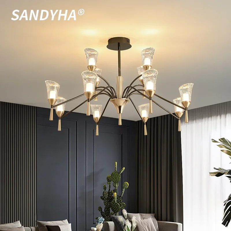 

Modern Living Room Led Pendant Light Postmodern Simplicity Suitable For Bedrooms Restaurant Study Artistic Iron Decor Chandelier