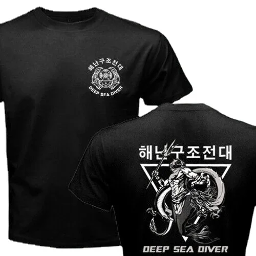 メンズミリタリーTシャツ,綿100%,カジュアル,半袖,韓国のファッション,紺,食品シール,戦闘ユニット