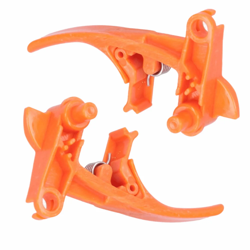 2pcs Plastic Throttle Trigger Orange High Reliability Replacement Trigger Compact for STIHL FS38 FS45 FS46 FS55 FS55R