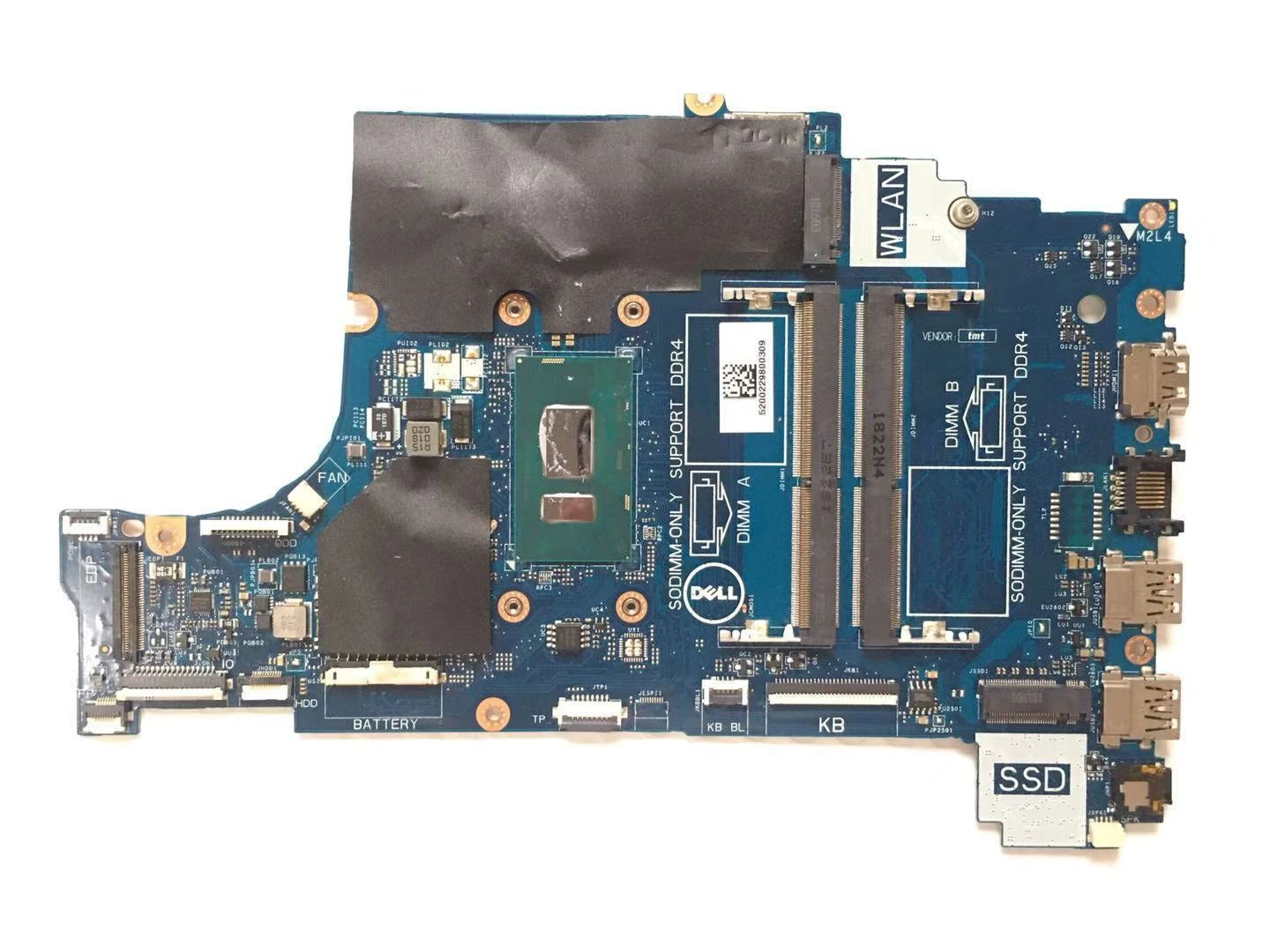 

0H0WK9 CAL60 LA-F114P for Dell 5570 Main Board I3-8130U