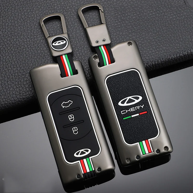 

Zinc Alloy Silicone Car Remote Key Cover Case Shell For Chery Tiggo 8 Arrizo 5 7 Pro EQ7 5x 3x Tiggo 7 Pro 2020 Gx Accessories