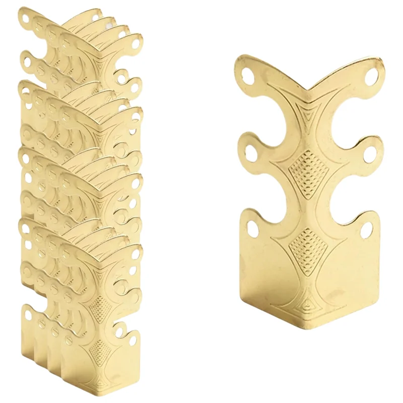 

AA76-Baseboard Corner Protectors,24PCS Skirting Board Corner Protectors,Vintage Decorative Protector Cover For Baseboard