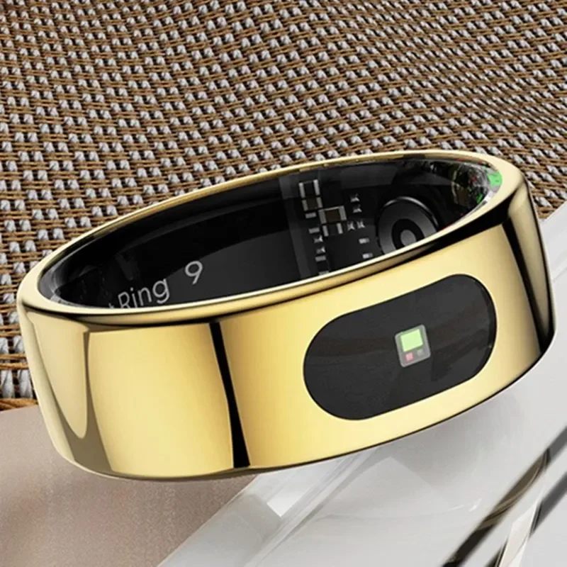 2026 Waterproof Smart Ring Heart Rate Sleep Health Monitoring Body Temperature Sports Steps Remote Control Music Tiktok Page