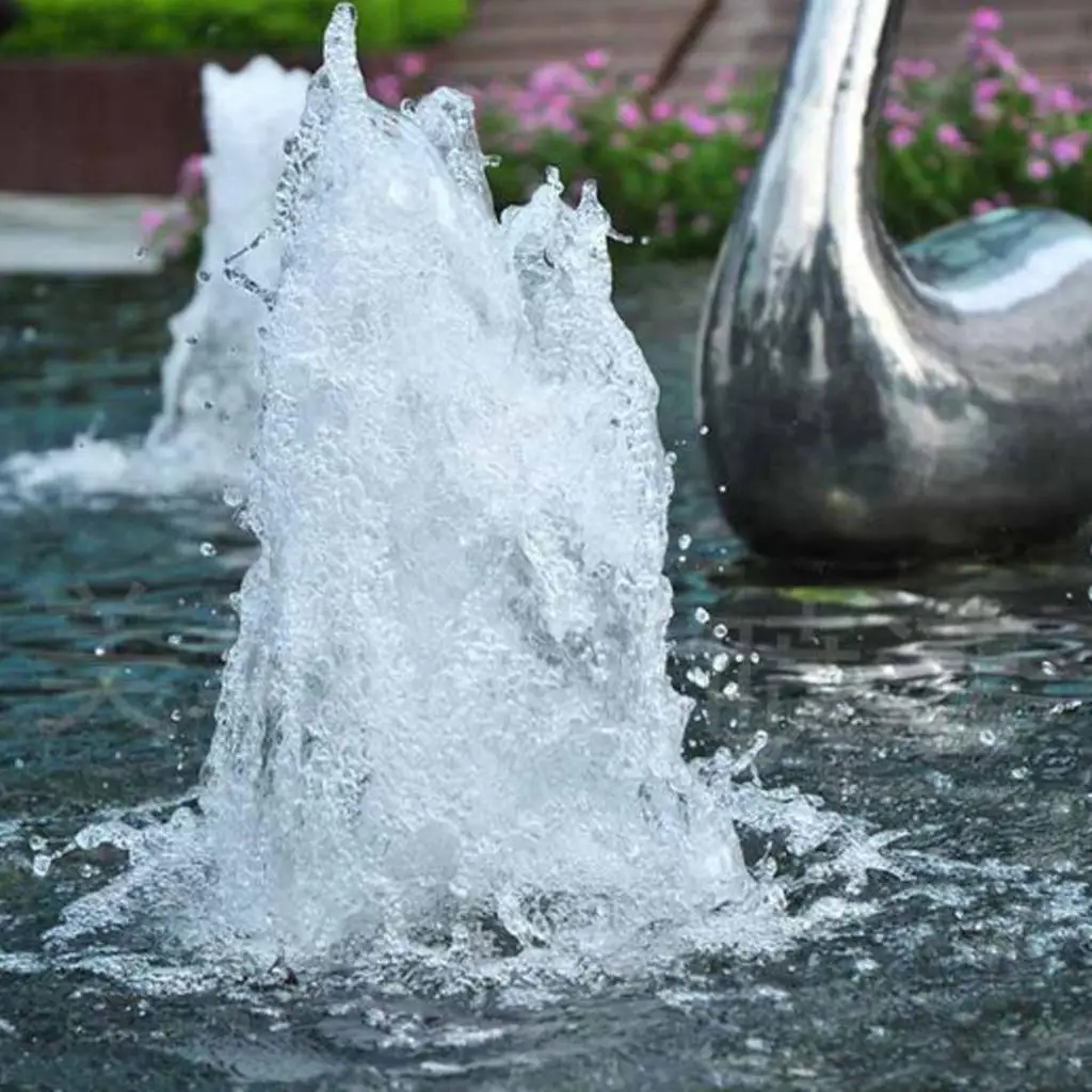 Universal Spring Fountain Nozzle Brass Spray Head Decorative Pond Sprinkler Head Water Play for Yard Fountains