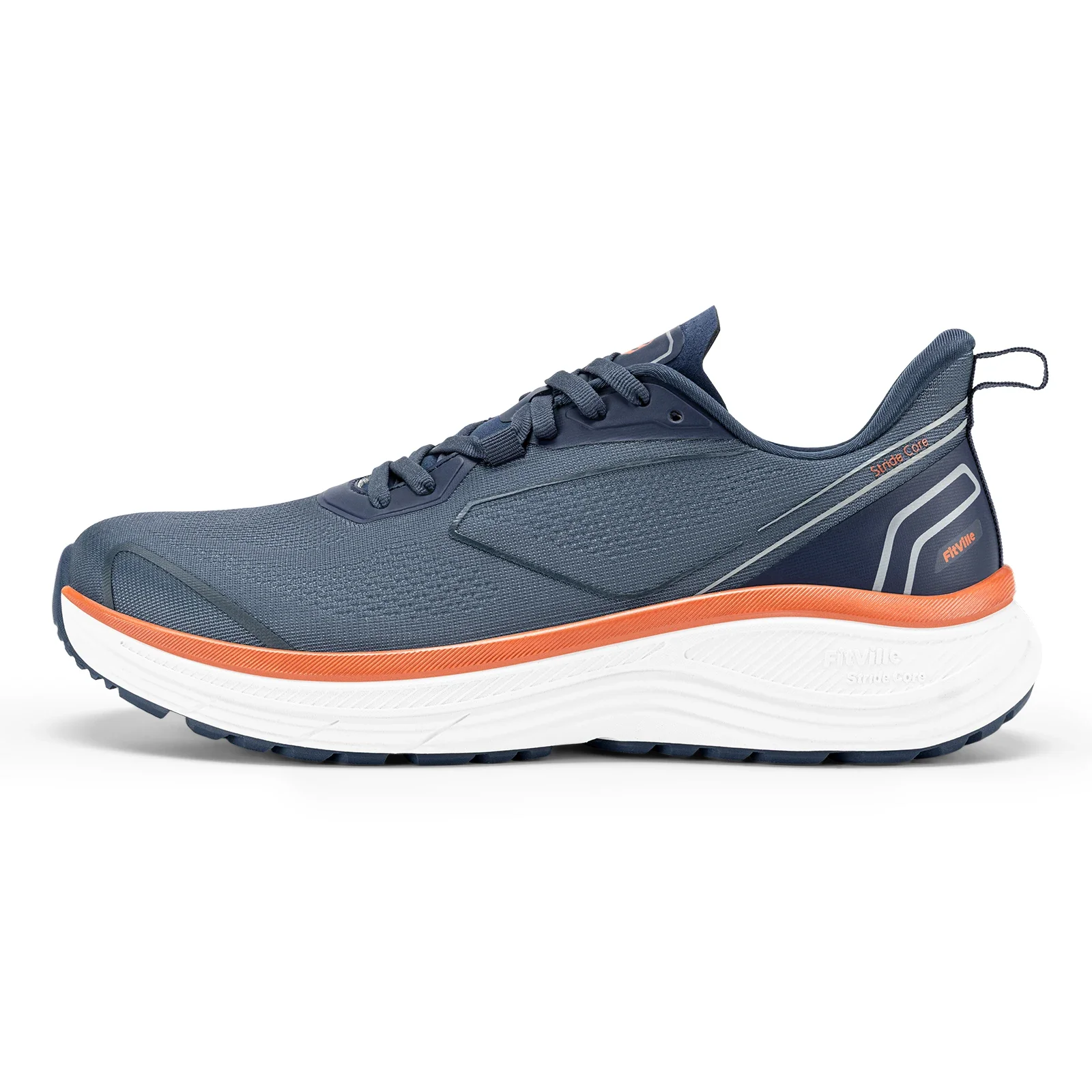 FitVille Herren-Sportsneaker mit breiter Zehenpolsterung, atmungsaktive Freizeitschuhe zum Gehen und Laufen, bequeme Jogging-Schuhe für Männer. – Detail 22