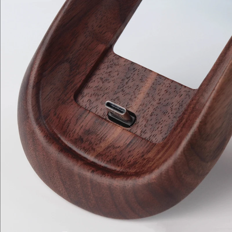 Walnoothout Miaokong Muisbasis Aangepaste Magische Muis Voetmat Nieuwe Miaokong Board Toetsenbordstandaard voor Gamers Ontwerp Geschenken