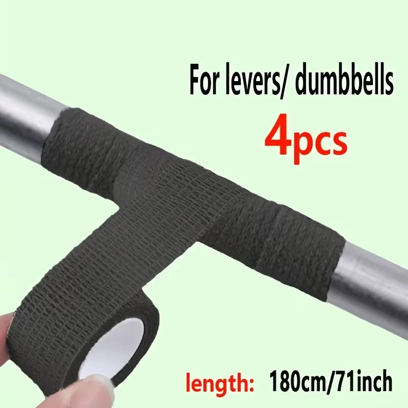 Rutschfestes Fitness-Sporttape, Langhantel-/Hantelgriffband, Schweißabsorbierend | Rutschfest | Anti-Blasen-Präparat – Detail 5