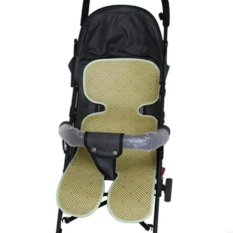 Almohadilla refrescante Universal para cochecito bebé H55B, forro para asiento cochecito, cojín suave para cochecito, y