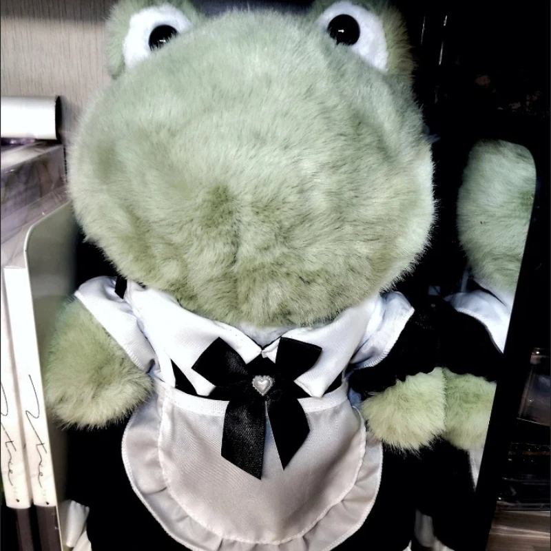 Peluche Nuovo cinturino Pantaloni Rana Peluche Bambola carina Cuscino per dormire Regalo per ragazza Piccola bambola Tessuto morbido imbottito in cotone per la pelle