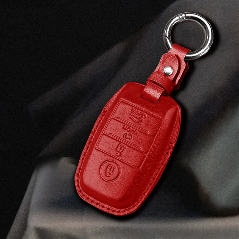 Car key case for kia sportage 2019 rio 3 ceed sorento picanto cerato soul optima 4 2011 niro x line stinger forte k7 k5 k3 k2