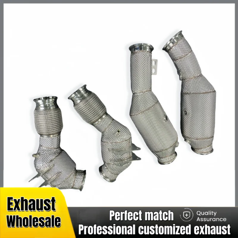 

Выхлопная система водосточной трубы для Maserati MC20 3.0T 2020-2023 SS304, выхлопная труба с коллектором автомобиля, не работает неисправностей света