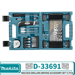 Makita D-33691 Maccess Drilling, Driving  Accessory Set 71Pcs Power Tool Accessories