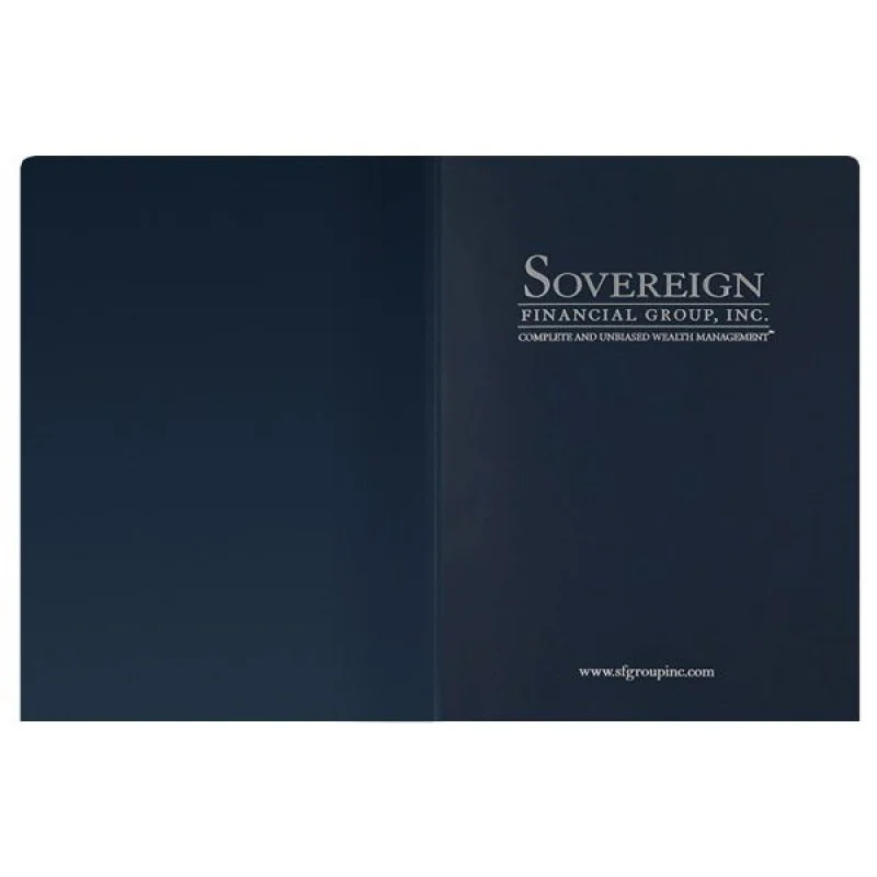 Factory Wholesale presentation folder a4 custom logo paper bulk presentation folder presentation folders black