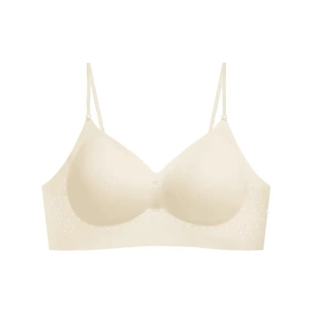 

Comfortable Deep V Invisible Push Up Bra Wireless Support Seamless Multiway Bra Breathable Shockproof Low U Back Bra Woman