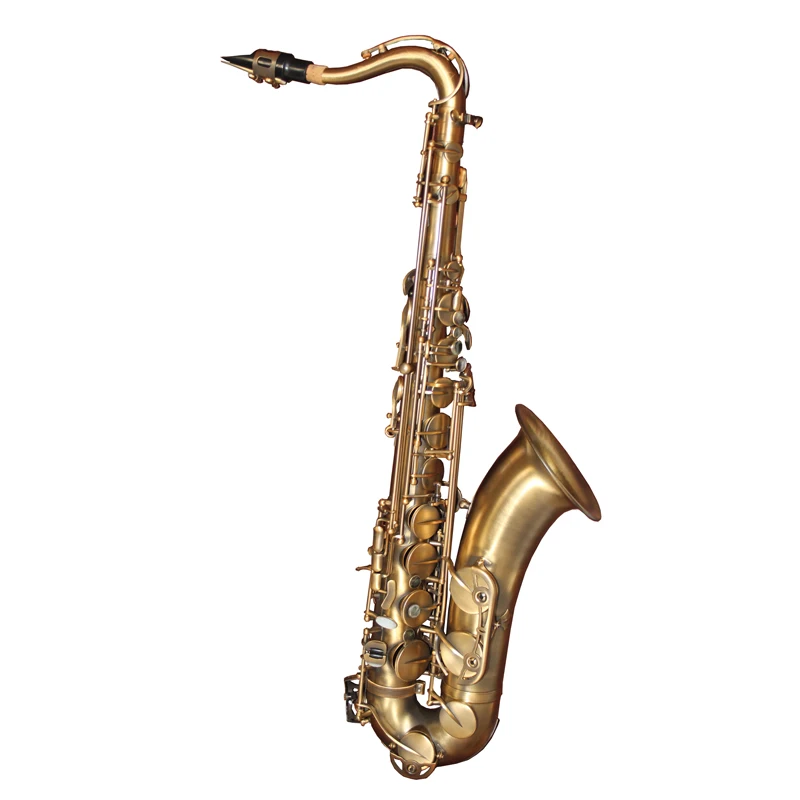 Pro use tenor antique bronze color saxophone with Italian LP pads