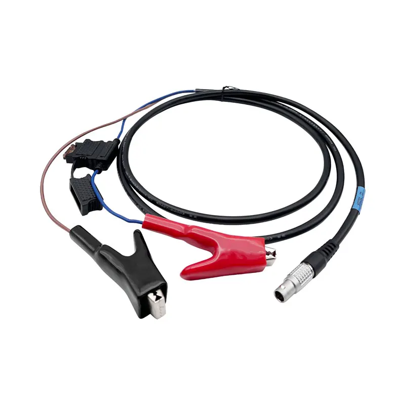 A00904 Power Cable External Radio DL5-C For CHCNAC CHC X91 GPS GNSS RTK DL5-C1 2 Pin To Clips