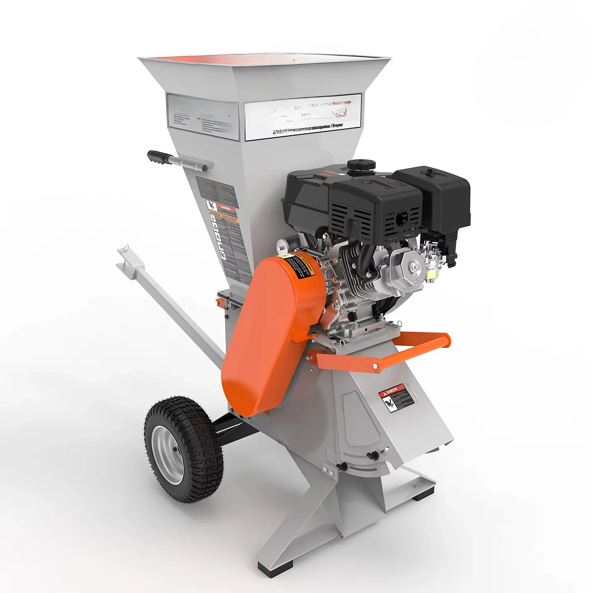 exquisite craftsmanship Professional car feed garden gas tray 15hp wet branch psoriasis machine