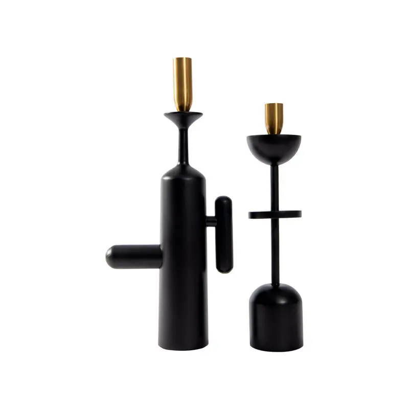 

Aromatherapy candle holder home candlelight dinner stand decoration light luxury simple ornament