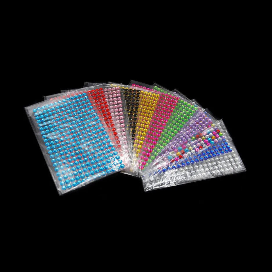 Pegatina Para Álbum De Recortes De 6Mm, 260 Unids/Set, Pegatinas Autoadhesivas De Diamantes De Imitación Acrílicos Para Decoración De Pared, Juguetes De Pasta Para Niños — -36%, $0.28 Coupon, from $0.50 – 36% descuento – €0.50